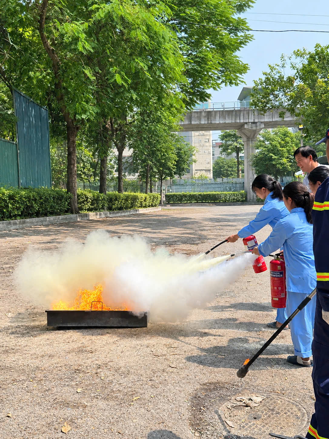 CÔNG TY CỔ PHẦN ĐẦU TƯ VÀ SẢN XUẤT ÂU CƠ TỔ CHỨC TẬP HUẤN NGHIỆP VỤ PCCC VÀ CNCH NĂM 2026